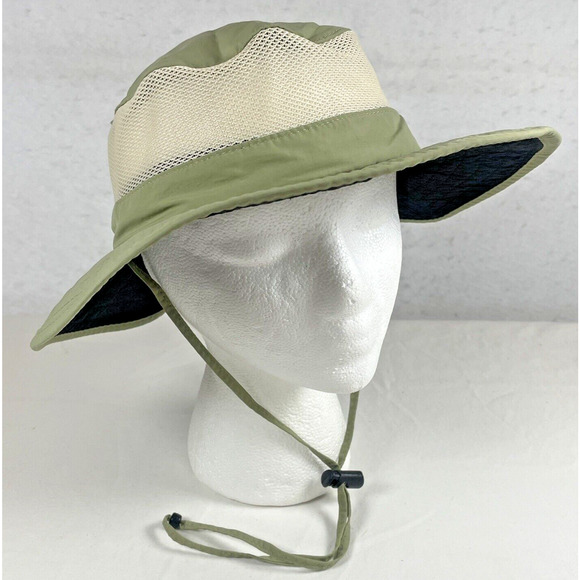 Dorfman Pacific Co DPC Mens MED Safari Outback Hat Green Nylon Mesh Breathable - Picture 1 of 7